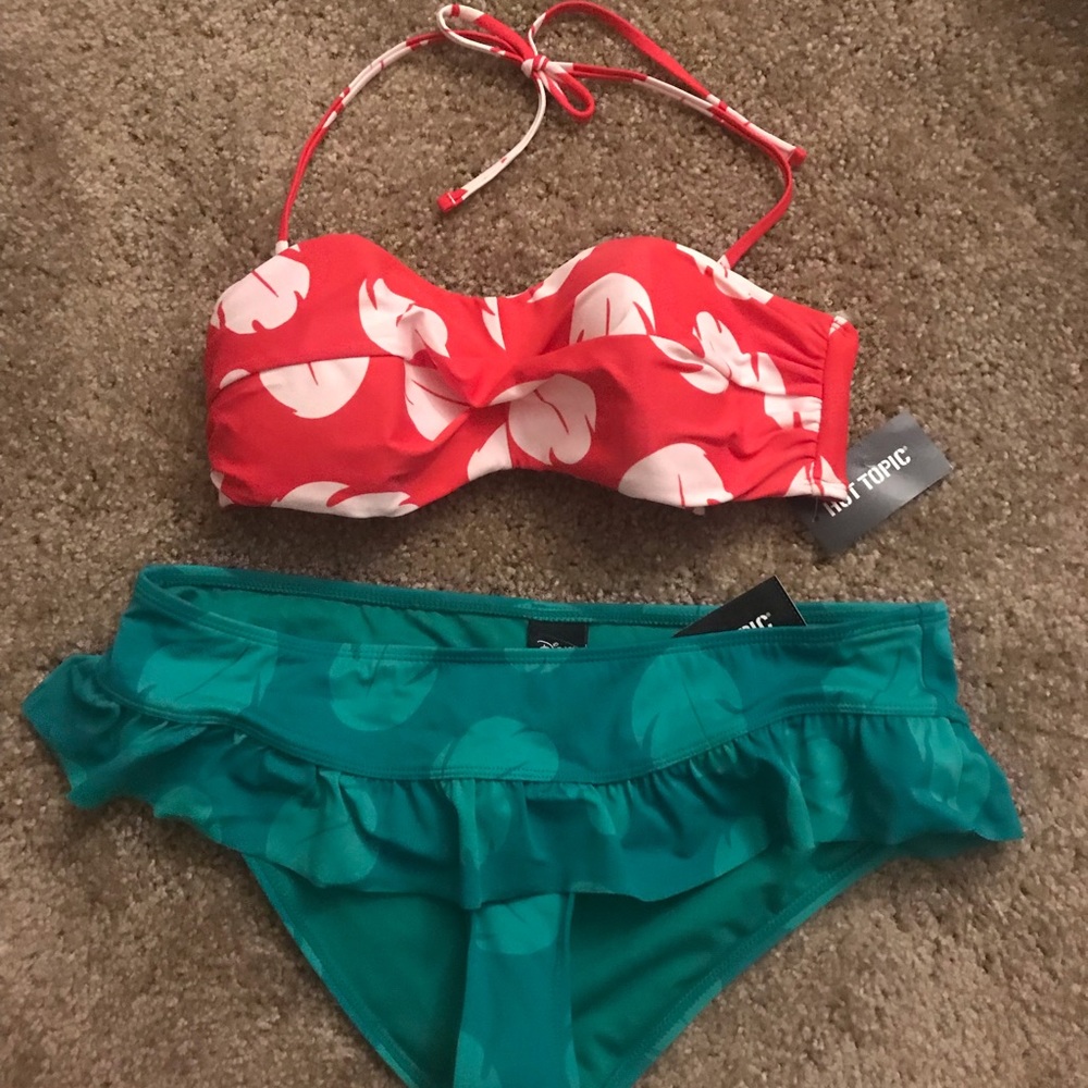 NWT Lilo & Stitch Bikini Set